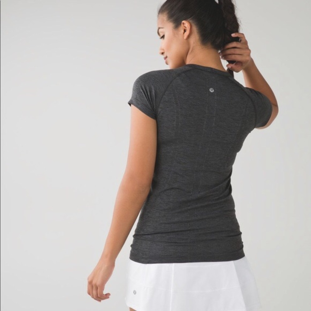Lululemon Swiftly Tech Short Sleeve Gray Crew